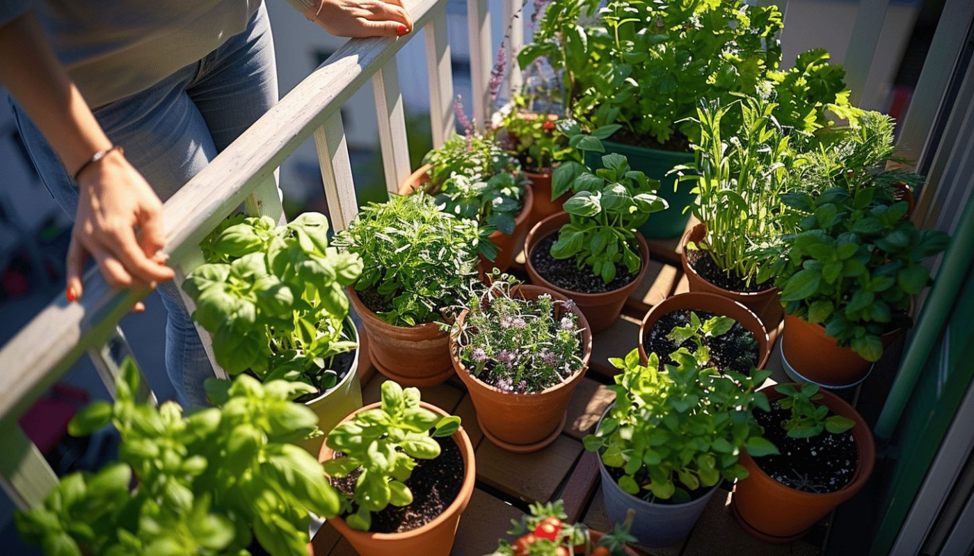 Cultiver un jardin de plantes aromatiques en milieu urbain optimisation d'espaces et sélection d'espèces