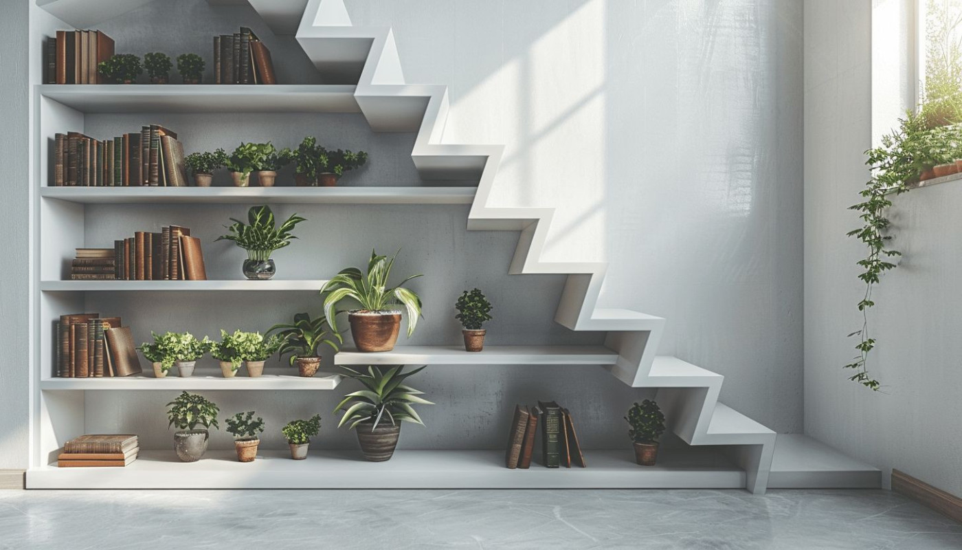 Optimisation de l'espace sous l'escalier idées d'aménagement pratiques et esthétiques